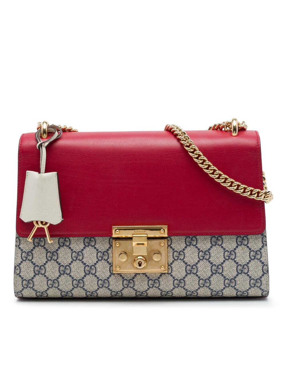 Gucci Medium Gg Supreme Padlock #337800G85B